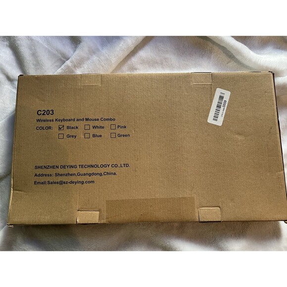 Wireless Keyboard and Mouse Combo, Full-Sized 2.4GHz - Picture 3 of 3